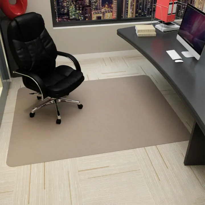 Carpetas De Silla De Oficina 90x120cm Anti-Derrapantes Para Sala De Estar Dormitorio Y Gaming Material TPR Y Poliéster Resistente Al Agua Y Al Desvanecimiento - 1