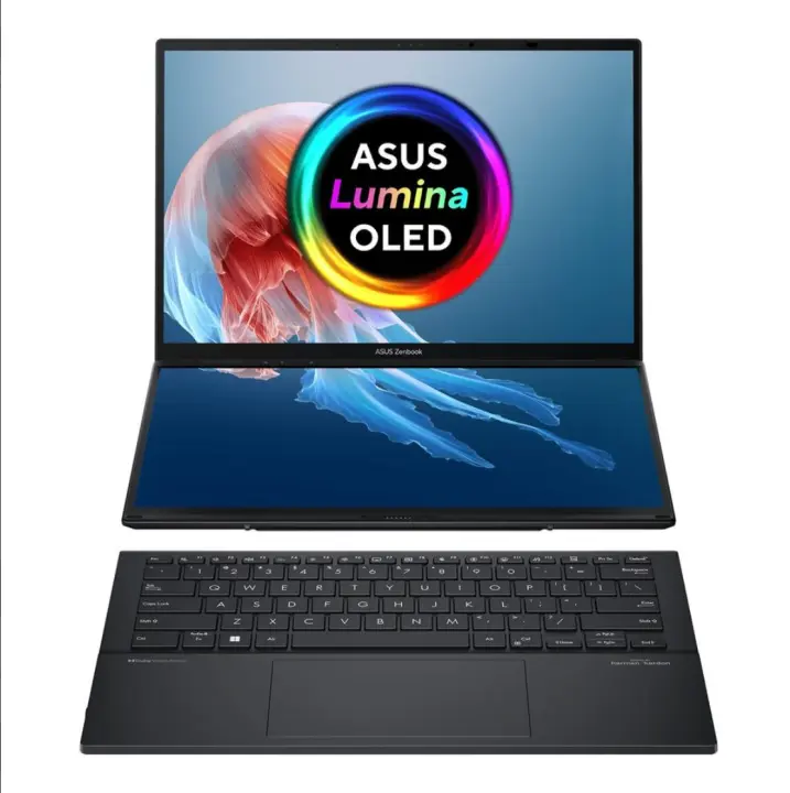 PORTATIL ASUS ZENBOOK DUO OLED UX8406MA-PZ255W INTEL ULTRA I9 185H 14" TACTIL 3K 32GB SSD1TB WIFI BT W11 - MGS0000020687 - 1