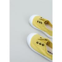 victoria INGLESA LONA ELÁSTICO DREC® DEPORTIVAS PLANAS bebé niña (hasta talla 30) Amarillo - details 1