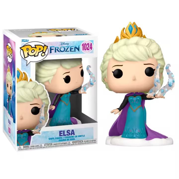 Figura Pop Ultimate Princess Elsa-Figura de Vinilo Coleccionable - Idea de Regalo- Mercancia Oficial - Juguetes para Niños y Adultos - Movies Fans - Muñeco para Coleccionistas y Exposición - 1