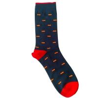 Calcetines Bandera España Hombre en Set de 6 Pares Originales Ideal para Regalo ,calcetin de hombre Talla 40-46 Material Algodón - details 2
