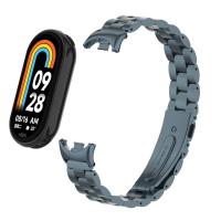 Correa De Metal Para Xiaomi Mi Band 8 Pulsera De Reemplazo De Acero Inoxidable Accesorios Para Reloj Inteligente Xiaomi Mi Band 8 Con Hebilla De Cierre - details 15