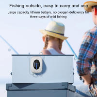 SOBO Compresor De Aire Para Acuario Tanque De Peces Con Batería Recargable USB Silencioso Portátil Oxygenador De Pesca 6000mA Exterior - details 4