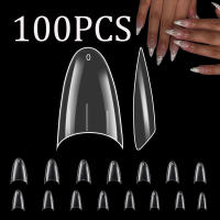 120PCS Uñas De Coffin Largas Y Curvas Extra Largas Cubiertas Mitad Uñas De Acrílico Profesional Uñas Falsas De Plástico Para Manicura Casera - details 14