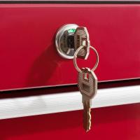 AREBOS Carro de Herramientas - Carro de Taller - 7 Cajones - 2 Ruedas Fijas y 2 Pivotantes con Freno - details 6