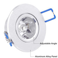 Downlight LED RGB Dimmable 3W 16 Colores Cambiantes Iluminación Revestida Retrofits Con Control Remoto AC85-265V Lámpara De Techo - details 3