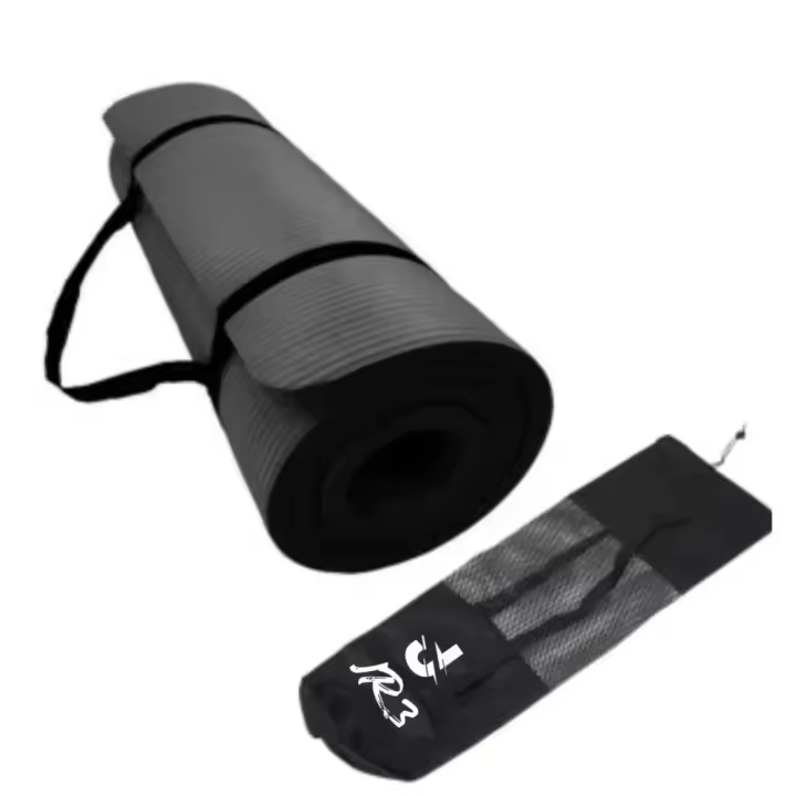 JR3 esterilla de yoga antideslizante, ligera y con funda para un fácil transporte - 1