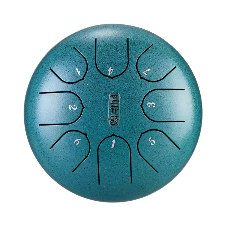 Mini Tambor De Acero Hueco Para Principiantes 3 Pulgadas 6 Pulgadas Instrumento De Percusión Para Niños Regalo Ideal - 1