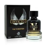 Perfume árabe de hombre Invicto Victorious Fragance world 100ml,Perfume de hombre intenso, duradero, lujoso, sensual, Perfume masculino árabe  refinada y sofisticada NOVEDAD - details 0