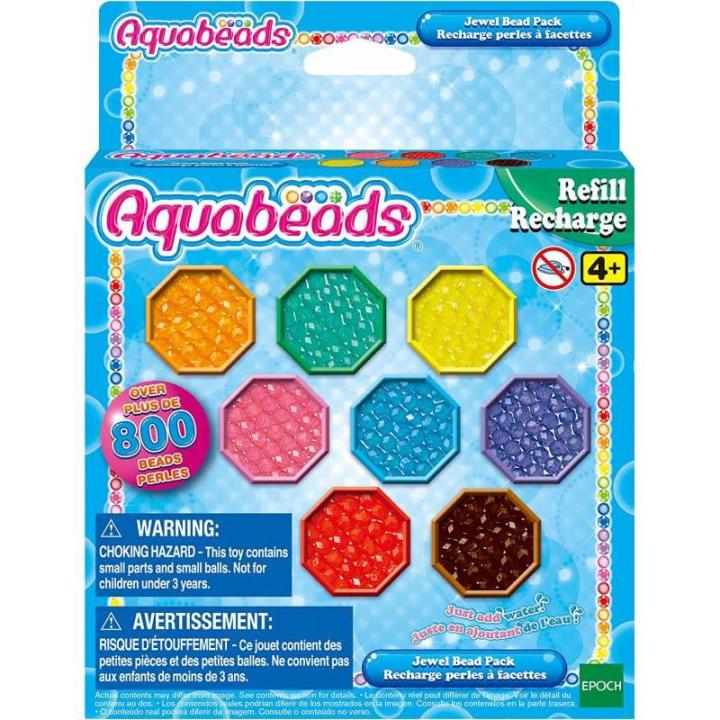 Epoch Set de Recarga de Colores Aquabeads con 8 Colores Diferentes