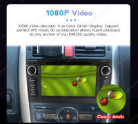 Radio De Coche Universal Android 13 7 Pulgadas 4G WIFI GPS Para Toyota Auris E150 Y Corolla 2DIN Con CarPlay Y Android Auto - details 19