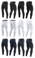 Pantalones De Running Para Hombre Fitness Adecuados Para Gimnasio Atletismo Yoga Trousers De Compresión Secado Rápido - details 7