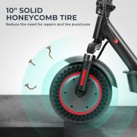 Aokda A1 Patinetes Electricos Adultos Plegable Scooter Freestyle, Motor De 800w, BateríA De Bicicleta EléCtrica 48v 12.5ah, NeumáTicos 10 Pulgadas Todo Terreno, Velocidad MáXima De 45km/H, Alcance MáXimo De 25km, Freno De Disco Ebike - details 3