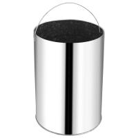 vidaXL Cubo de basura para hotel de acero inoxidable 32 L - details 3
