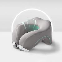 Almohada De Viaje En Forma De U De Memoria Puro Soporte Cervical Para Sueño En Avión Oficina Siesta Almohadas De Cuello - details 4