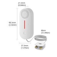 Sensor Inteligente De Fugas De Agua Tuya WiFi Monitorización Remota De Nivel De Inundación Y Alarma Sonora Sistema De Seguridad Para Prevención De Fugas - details 7