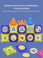 Bloques De Construcción Magnéticos 3D Para Niños 94PCS Juego Educativo De Carreras De Marmol Puzzle De Tubo De Asamblea Juguetes Para Regalos - details 8