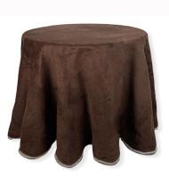 FALDA CAMILLA PARA INVIERNO GORDO PARA MESAS REDONDAS Y RECTANGULARES DE TERCIOPELO PREMIUM MORA - details 0