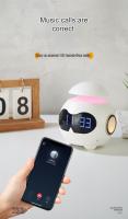 Lámpara Creativa Con Alarma Digital Y Música Bluetooth Luz De Noche LED Para Decoración De Habitación Infantil Regalo De Cumpleaños - details 3