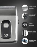 Afeitadora Eléctrica Reciprocante Para Hombres Mini Portátil Recargable Con Indicación De Carga Regalo Para Padre O Novio Para Viajes Y Secado Rápido - details 2