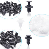 Kit De Clavijas Y Retenedores De Parachoques 100 Piezas Plásticas Universal Para Automóviles 6 Tamaños Populares Juego De Pines Y Clavijas De Presión Para Reparación De Coches - details 2