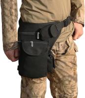 Riñonera táctica para Pierna, muslo y muslo, impermeable, de Lona, multiusos, para Exterior, para hombre y Mujer - details 0