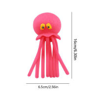 Octopus De Agua Squeezable Juguete De Alivio Del Estrés Para Baño Y Piscina Decoración De Verano Juguete De Silicona Unisex - details 0