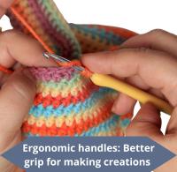 SusggO 73 Piezas Juego de Ganchillo Completo con accesorios para Principiantes, Crochet Amigurumi – Kit con Ovillos Hilos Accesorios y Bolsa Transporte - DIY para iniciacion - details 4