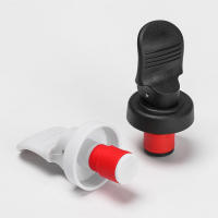5pcs Tapón De Botella De Vino Ecológico De Plástico Y Silicona Para Refrigeración Y Almacenamiento Tapón De Champán Tapa De Decantador - details 17