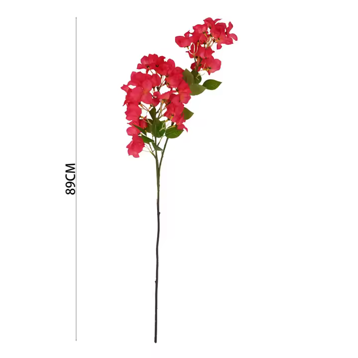 Poenia Arte Floral - Vara de Flor Buganvilla Artificial 89cm - REF 631068 - Pack de 2 - 1