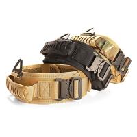 Collar Ajustable Clásico Para Perros De Náilon Resistente Con Reflejos Entrenamiento Militar Collar Táctico Pesado Para Aleman Shephard - details 1