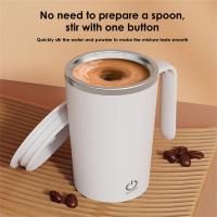 Taza Automática De Acero Inoxidable Para Café Taza De Mezcla Portátil Para El Hogar Con Imán Recargable Taza De Bebida Con Tecnología De Mezcla Automática - details 16