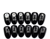 1440pcs Uñas 3D Brillantes Adornos De Vidrio Planos Para Decoración De Uñas Y Manicura Herramienta De Adhesivo De Uñas - details 3