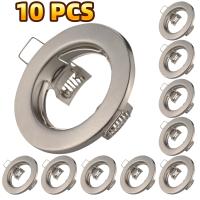 2/10 Pcs Luz De Punto De Venta LED Recogida En Hierro Y Metal Para Techo Instalación GU10 MR16 Downlight Para Sala De Estar Dormitorio Hotel - details 3