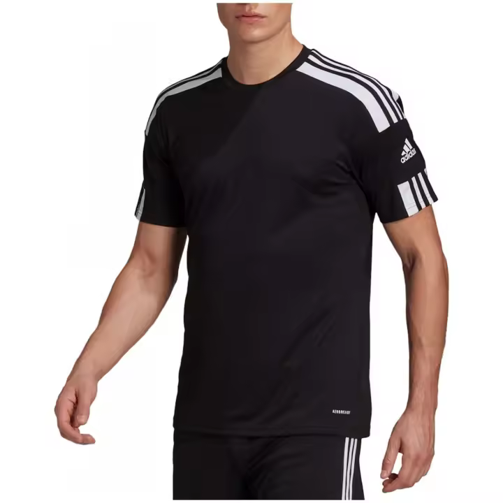 Camiseta de Manga Corta Adidas Squadra 21 para hombre en color negro - 1