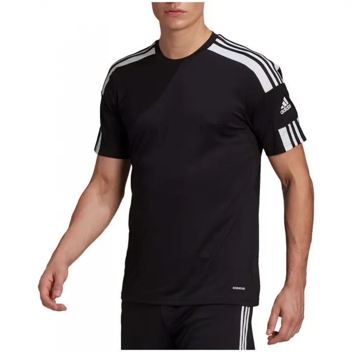 Camiseta de Manga Corta Adidas Squadra 21 para hombre en color negro - 1