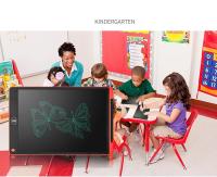 Tablet De Escritura LCD De 6.5 Pulgadas Tablero De Dibujo Montessori Juguete Educativo Para Niños Y Estudiantes Regalo Negro Mágico - details 2