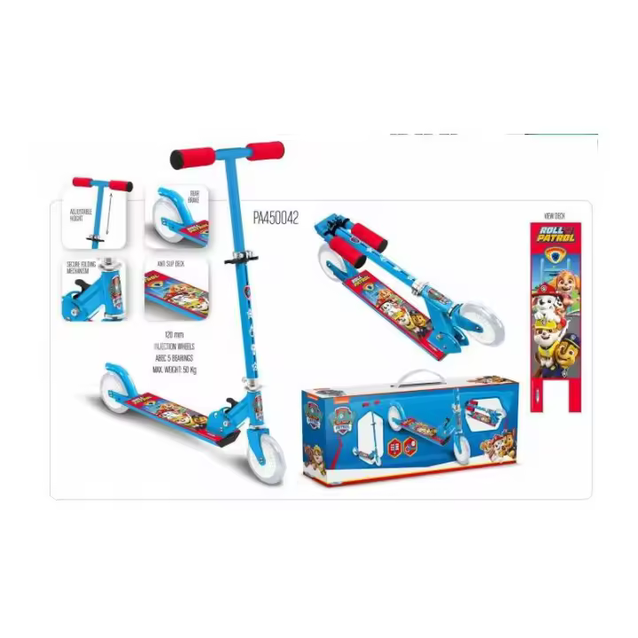 PATINETE ALUMINIO 2 RUEDAS PAW PATROL DE STAMP - 1