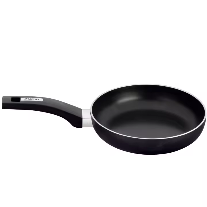 Monix Resistent Plus - Sartén Wok , 28 cm, Aluminio con Antiadherente Teflon® Classic. Cocina Gas, Vitrocerámica e Inducción. Sartenes - 1