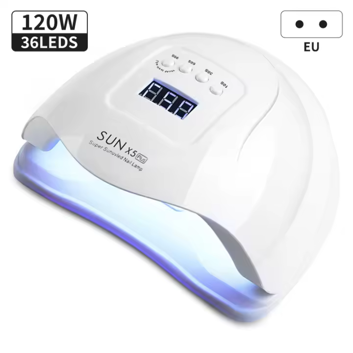Lámpara de Secado de Uñas UV LED Nueva Lámpara Profesional para Secado de Esmalte Gel con 57/36 LEDs Herramientas de Salón de Arte de Manicura Marca - 1