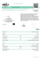 Fabrilamp - Ventilador Dc Esparta Plata 91Ø 72w 6120lm 3asp.desp 3000-4000-6000k Remoto+temporizador+memoria - details 2