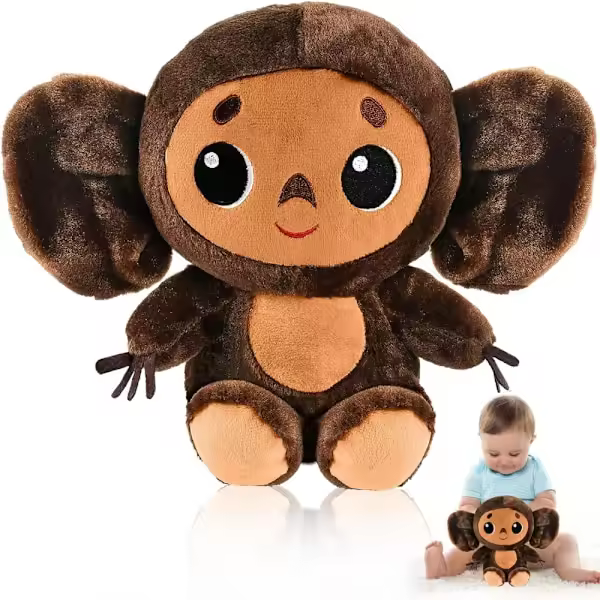 Soft Toy Monkey, Children Monkey Toy 25 cm Children's Monkey Toy for Birthday - 1