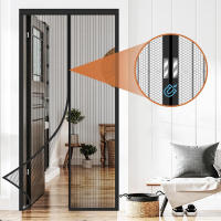 Malla mosquitera magnética Mejorada con Imanes más gruesas y largos, Cierres magnético de una sola Puerta, Puerta mosquitera Resistencia con Imanes, Aplicación a Puertas corredizas. - details 1