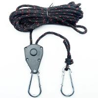 6Pcs Atado De Tira De Tenda Para Acampar Cuerda De Aterrizaje Rápido Gancho De Herradura Pulley De Hebilla Ratchet Para Tenda - details 0