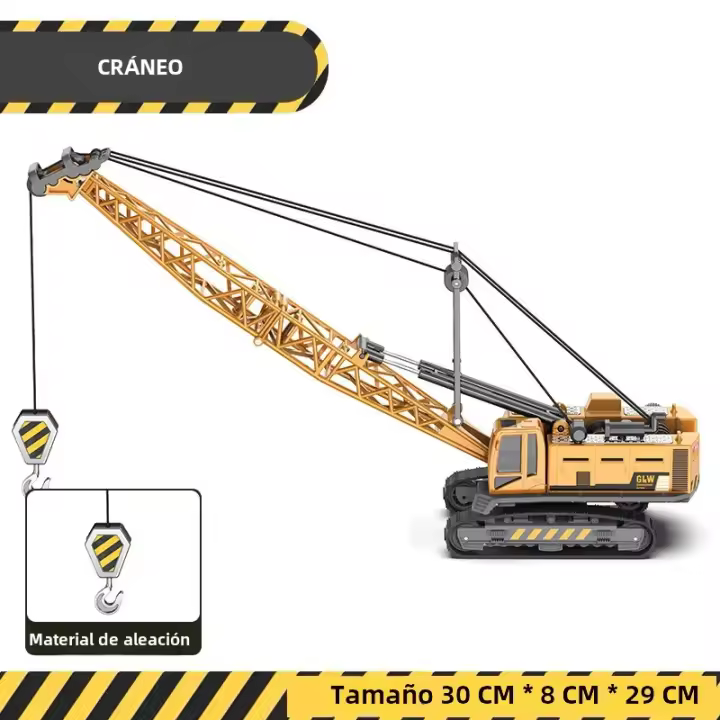 Juguetes De Conducción Inertial De Metal Para Niños Camión De Construcción De Juguete De Aleación Para Niños Modelo De Vehículo Para Niños Regalo - 1