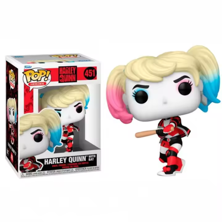 Funko Pop! DC Comics, Harley Quinn with Bat 451 - 1