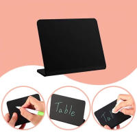 5Pcs Mini Tablero De Lápiz Con Base Etiquetas De Nombre Para Café Y Pastelería Menú Portátil Etiquetas De Etiqueta Para La Mesa - details 5