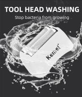 Cortador De Pelo Profesional Kemei-3382 Recargable 0mm Afeitadora Eléctrica Para Hombres Sin Cable Alta Calidad Corte Seco Y Húmedo - details 7