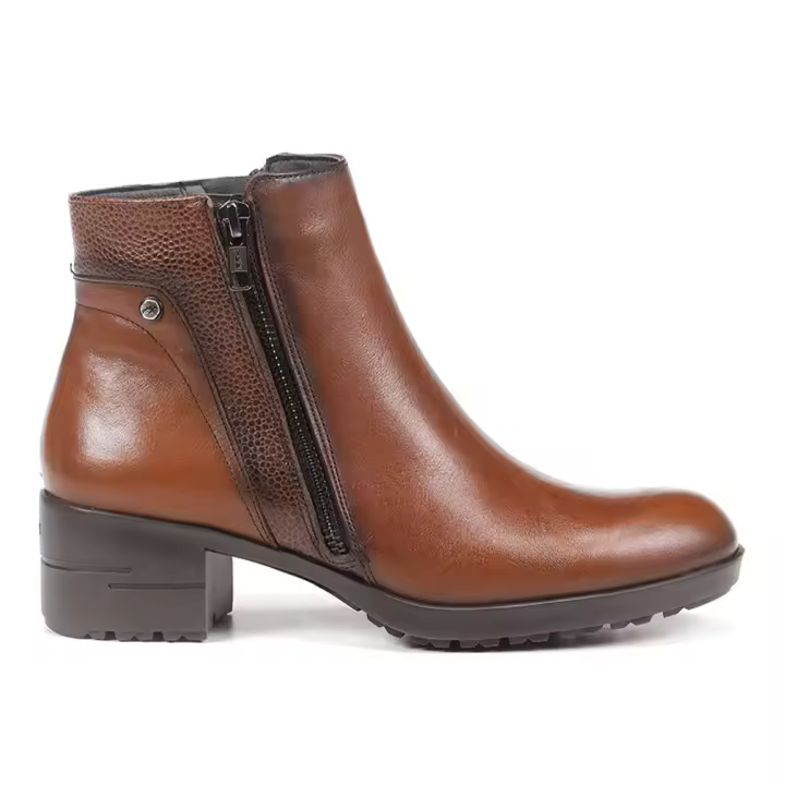 Shoes Botínes Mujer marca Fluchos modelo F1367 para mujer en color cuero - 1