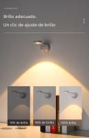 Lámpara De Pared LED Con Sensor De Movimiento Para Cocina Dormitorio Sala De Estar Iluminación Interior Sin Cable USB - details 5